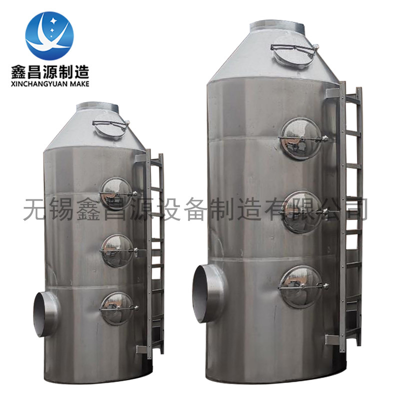 不銹鋼噴淋塔能處理哪些顆粒污染物？